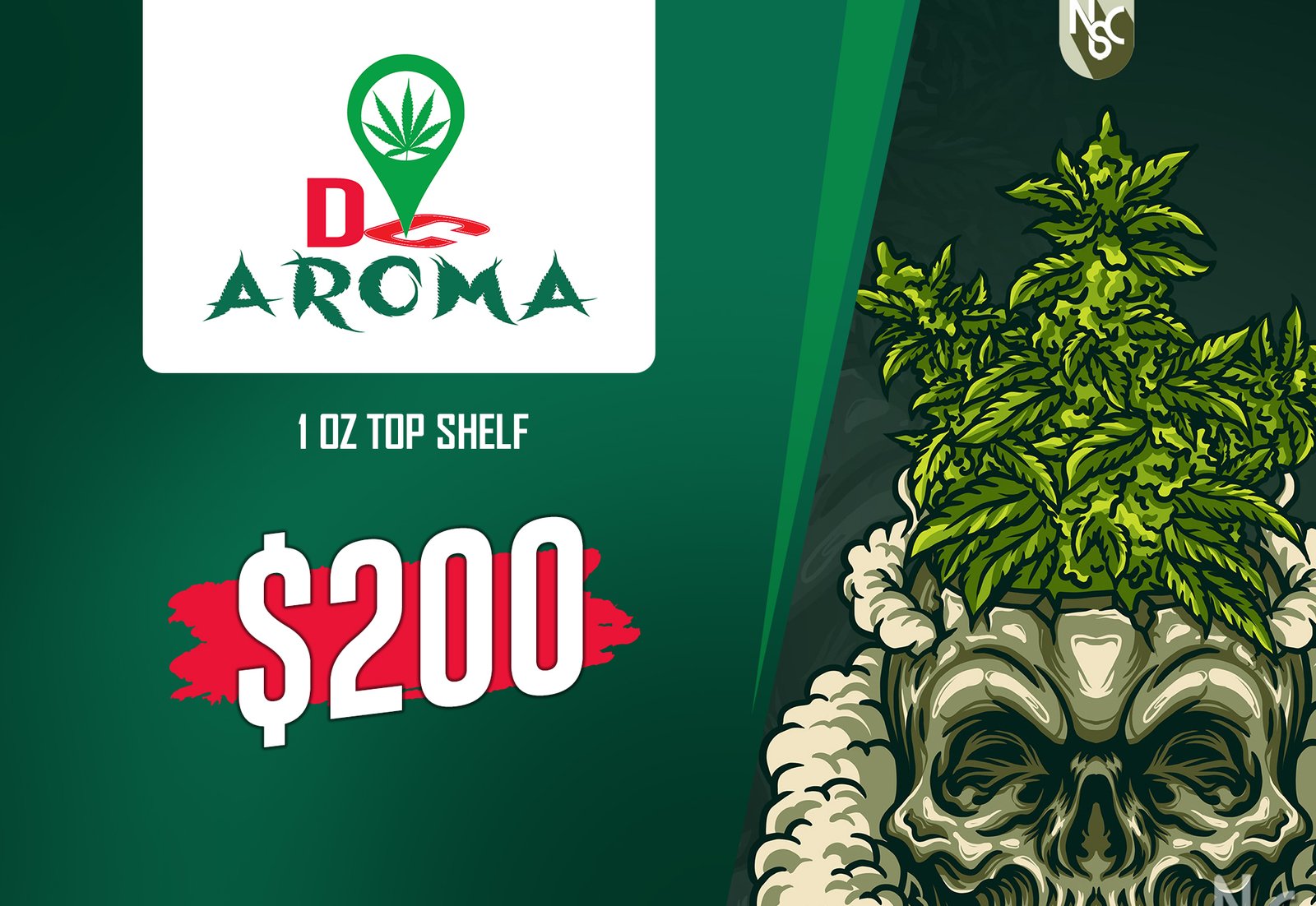 Deal 9: $200 1 Oz Top Shelf